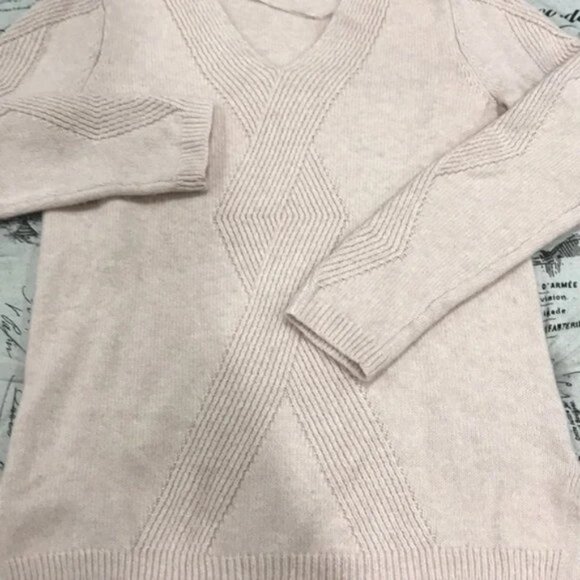 Calvin Klein V-Neck Stitch Tunic Sweater - Picture 4 of 6